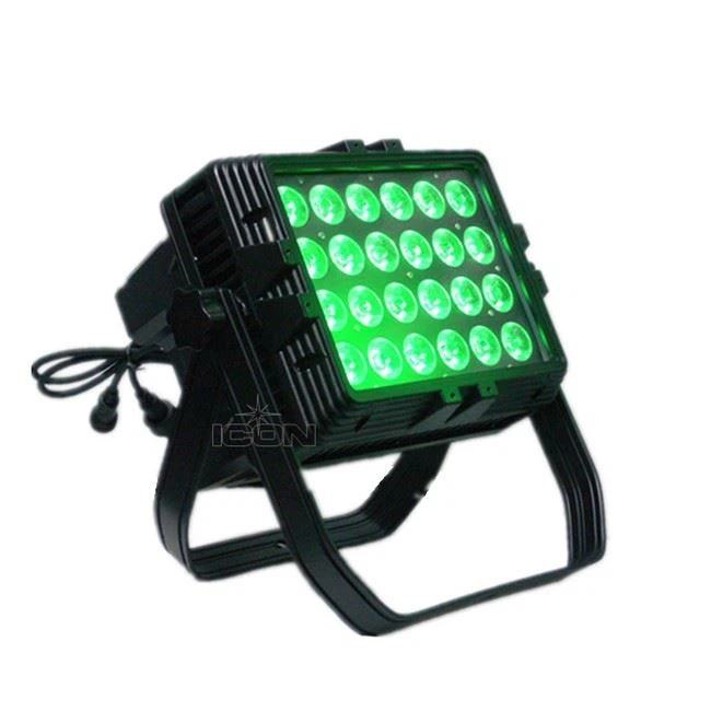 Outdoor 24x10w 5in1 RGBWA Led Par Light City Color Led Waterproof Ip65 Flood Light